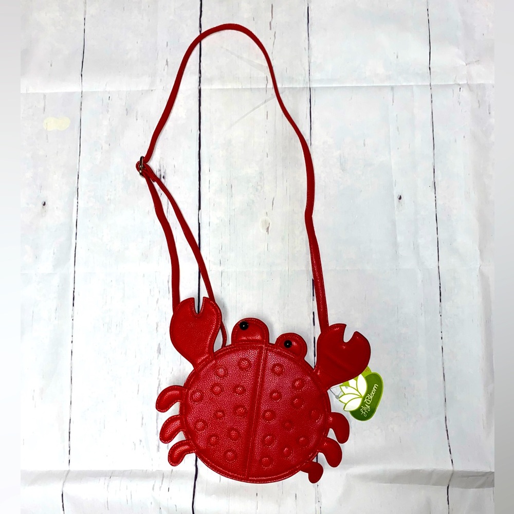 Girls Lily Bloom Crab Purse NWT